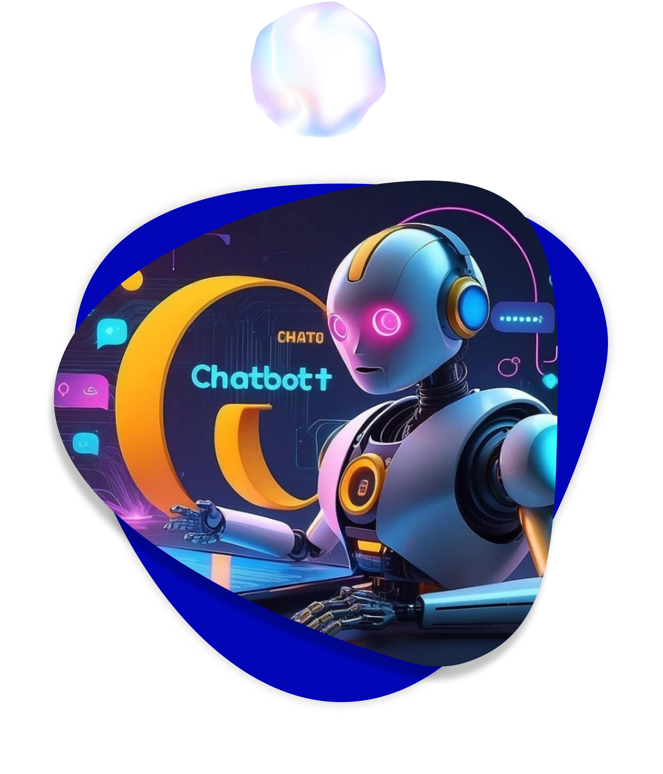 AI Chatbot Illustration